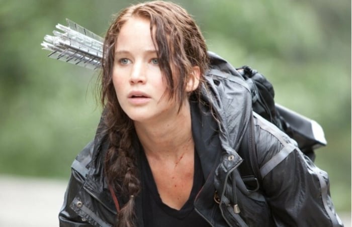 Jennifer Lawrence spielte im Kino tapfere Bogenschützin Katniss