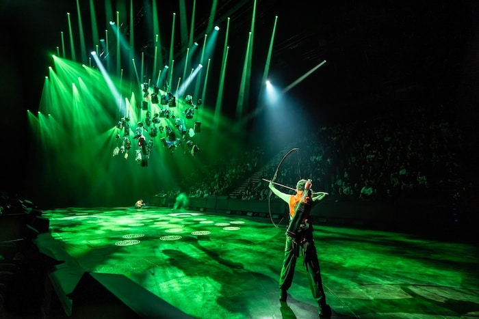 In der Arena in London wird scharf geschossen