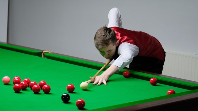 Snooker-Ass Lukas Stötzer