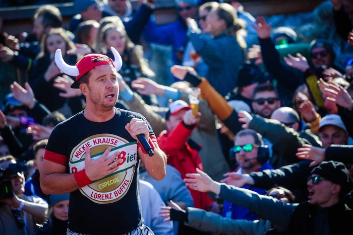 Lorenz Büffel, gefeiert zwischen St. Anton und Mallorca.