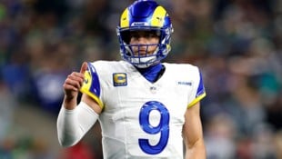 Stafford hatte mit 4.707 Yards Raumgewinn nach Pässen und 46 Touchdowns die Bestwerte der NFL in ...