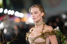 Margot Robbie zog bei der „Wuthering Heights“-Premiere in London mit ihrem ausgefallenen Look ...