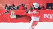 Feuz machte nach seinem Gold-Ritt den „Cuche-Jubel“.