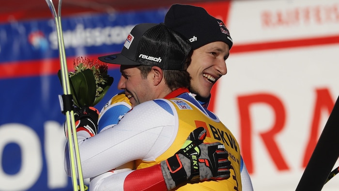 Feuz (re.) mit Odermatt.