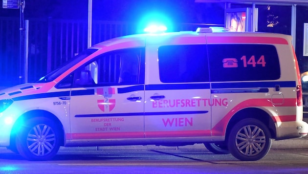 Der Passant erlitt schwerste Verletzungen, die Berufsrettung übernahm die Erstversorgung ...