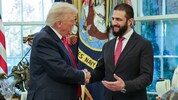 Steile Karriere vom Islamistenführer zum Partner der USA: Trump empfängt Syriens Scharaa. 