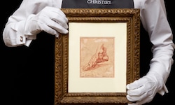 Wer die winzige Zeichnung in roter Kreide des italienischen Renaissancemalers nun sein Eigen ...