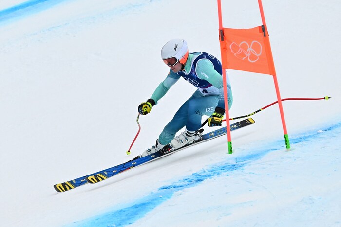 Cormac Comerford landete in der Olympia-Abfahrt auf Rang 20.