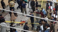 Die Explosion ereignete sich bei einer schiitischen Moschee in Islamabad während des ...