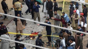 Die Explosion ereignete sich bei einer schiitischen Moschee in Islamabad während des ...