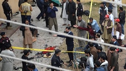 Die Explosion ereignete sich bei einer schiitischen Moschee in Islamabad während des ...