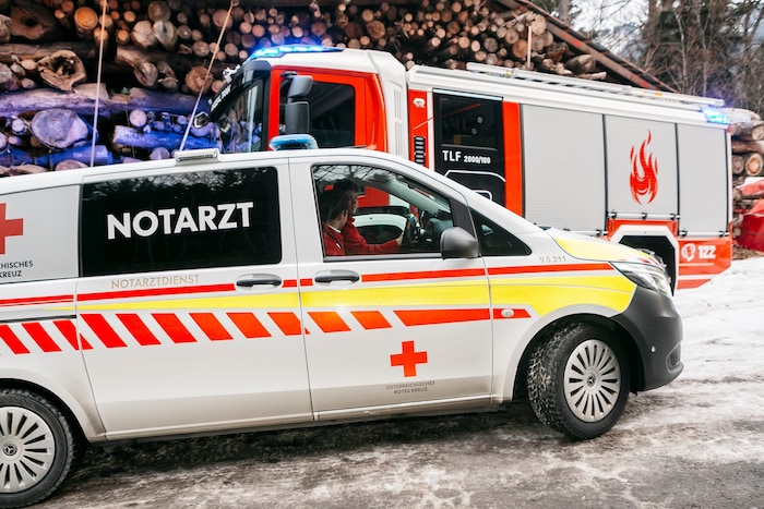 Auch der Notarzt war vor Ort.
