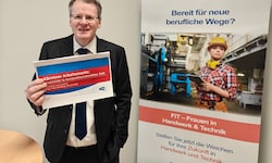 AMS-Chef Peter Wedenig präsentierte die erfreuliche Jahresbilanz.