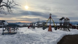 Der beliebte Spielplatz in Diex soll noch heuer vergrößert werden – wenn das Geld da ist.