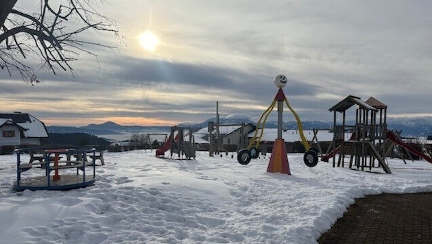 Der beliebte Spielplatz in Diex soll noch heuer vergrößert werden – wenn das Geld da ist.