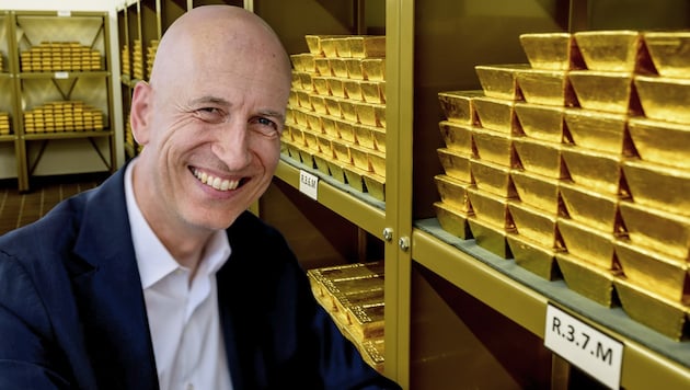 Martin Kocher, Governor of the Austrian National Bank: The value of the gold held by the OeNB ...