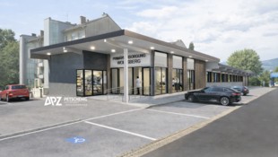 So soll das Primärversorgungszentrum in Wolfsberg zukünftig aussehen.