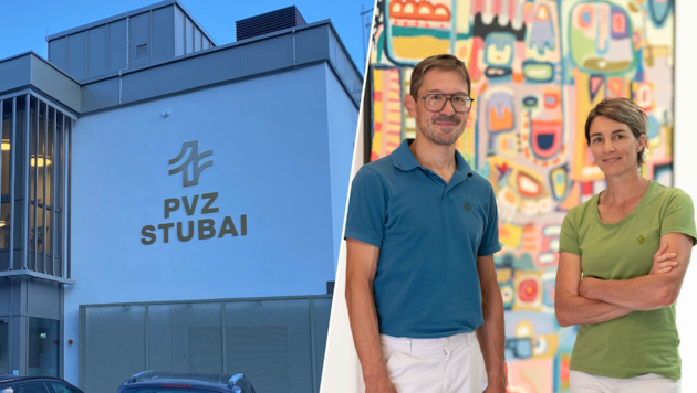 Das Primärversorgungszentrum Stubai ist in Fulpmes. Matthias Somavilla und Cornelia Danzl ...