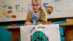 Flora Kronreif hat die Rolle der Vereinten Nationen übernommen. Und wie in der Realität hat die ...