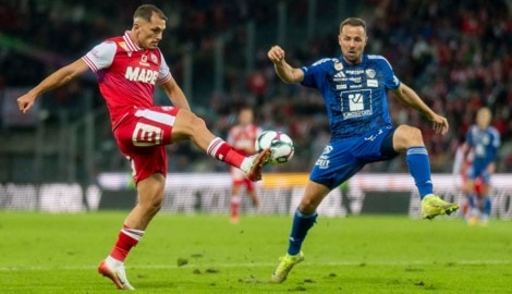 Gibt’s auch heute wieder heiße Zweikämpfe beim Duell von Wolfsberger AC und GAK?