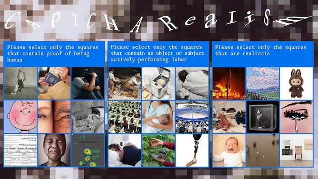 Kommt Ihnen das bekannt vor? Im Internet müssen solche Rätsel oft gelöst werden.