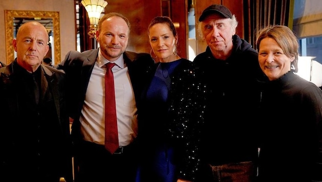 Heino Ferch, Thomas Stipsits, Patricia Aulitzky, Regisseur Raymond Ley und Bettina Weiguny ...