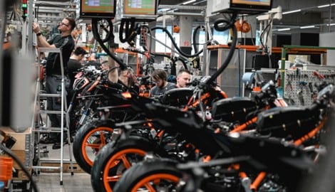 KTM baut bis Mitte des Jahres 500 Stellen ab.