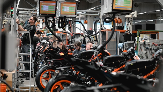 KTM baut bis Mitte des Jahres 500 Stellen ab.