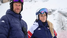 Aksel Lund Svindal (li.) hatte die Zusammenarbeit mit Lindsey Vonn beendet.
