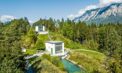 Die zwei Laufkraftwerke Schütt an der Gail erzeugen Strom für 17.000 Haushalte.