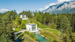 Die zwei Laufkraftwerke Schütt an der Gail erzeugen Strom für 17.000 Haushalte.