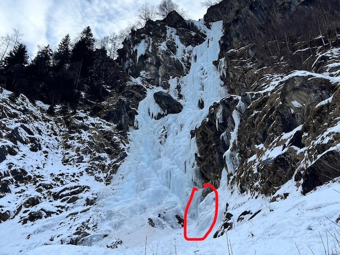 Der Unfall ereignete sich am Schranbach-Eisfall in Kaprun.