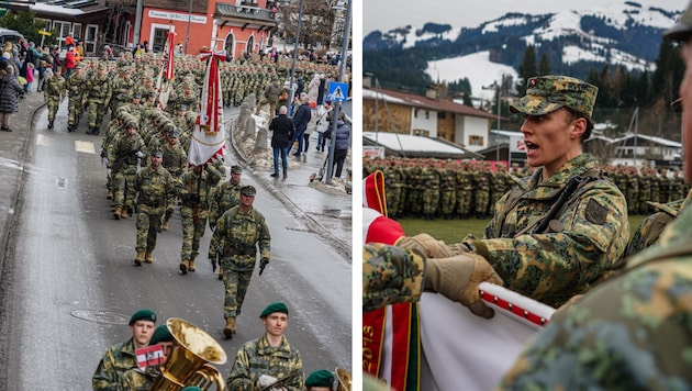 In Kirchberg in Tirol fand die Angelobung statt.