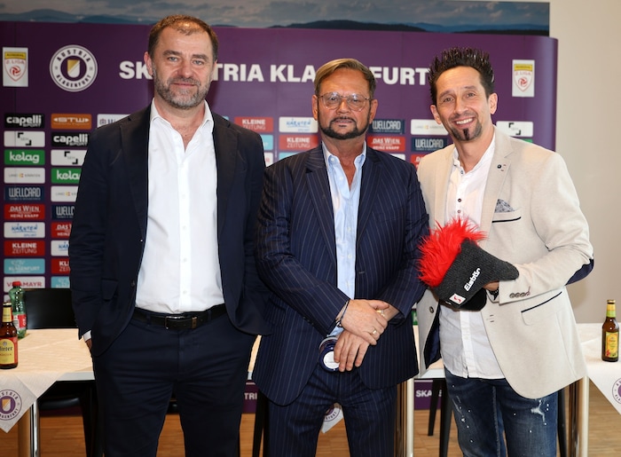 Karajica, Kaltenegger und Dollinger mit Haube. . .