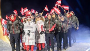 Viele Österreicherinnen und Österreicher vefolgten die gestrige Olympia-Eröffnung vor dem ...