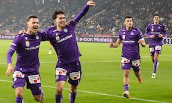Großer Jubel bei den Violetten – mit ihrem Sieg bei Red Bull Salzburg hatten vorab wohl nicht ...