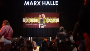 Vom ersten Moment an gut besucht: die „Erotik- und Fetischmesse“ in Wien.