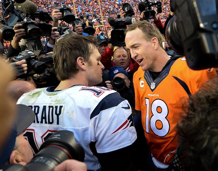 Michaela Schmidt hat großen Respekt vor den Verdiensten von Tom Brady (links), aber ihr ...