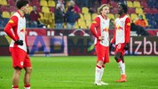 Die Spieler von Red Bull Salzburg waren nach dem Spiel bedient. 