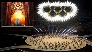 Imposante Eröffnungsshow im Mailänder San Siro.