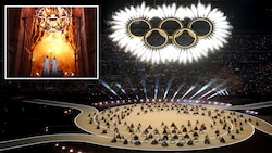 Imposante Eröffnungsshow im Mailänder San Siro.