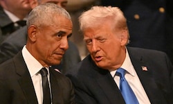 Ex-Präsident Barack Obama und seine Ehefrau Michelle wurden in einem Posting von seinem ...
