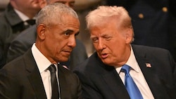 Ex-Präsident Barack Obama und seine Ehefrau Michelle wurden in einem Posting von seinem ...