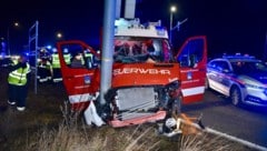 Am Weg zum Einsatz kam es auf der A2 zu einem Unfall mit sechs Verletzten.