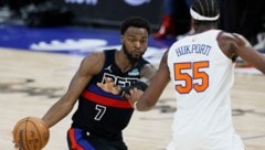 Die Detroit Pistons gewinnen das Schlagerspiel.