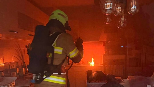 Der Brand selbst konnte rasch unter Kontrolle gebracht werden.