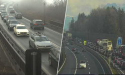 Unter anderem im Zillertal und auf der A12 Inntalautobahn bei Kufstein herrschte am Vormittag ...