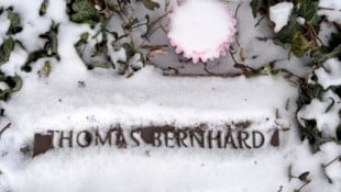 Das Grab von Thomas Bernhard in Grinzing
