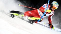 Johannes Strolz zeigte mit Teilzeiten auf – auf zwei perfekte Durchgänge wartet er noch.