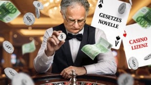 Finanzminister Markus Marterbauer setzt auf Geld aus dem Verkauf der Casino-Lizenzen ...